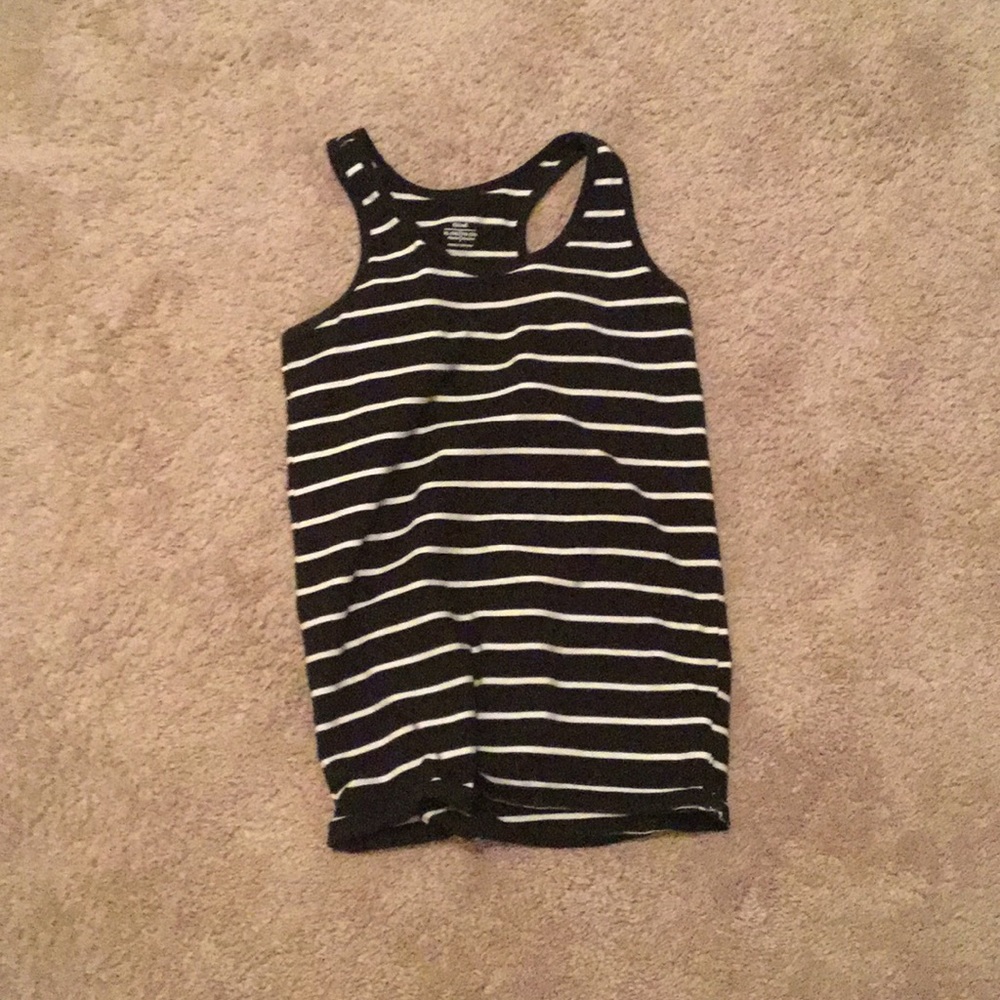 striped tank top